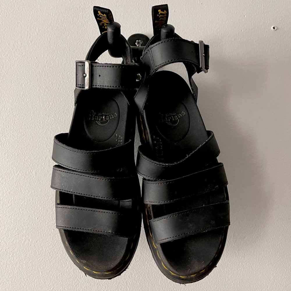 Doc Marten Vegan Blair Sandals, gently used, Size 7